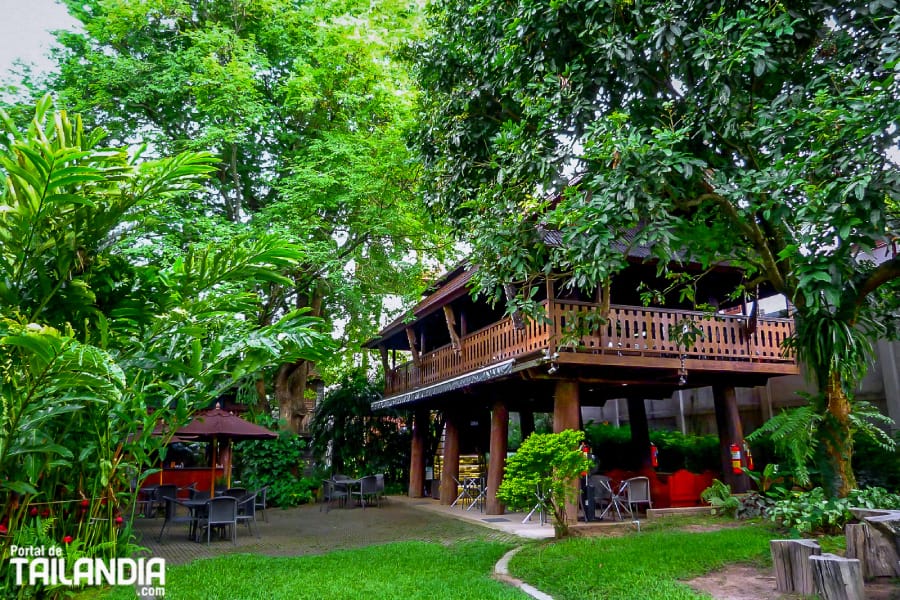 Cafetería en Samoeng Loop en Tailandia