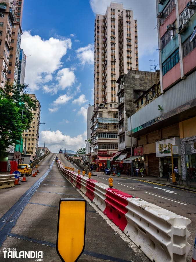 Callejeando en la isla de Hong Kong
