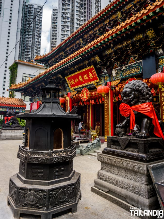 De visita al Wong Tai Sin de Hong Kong