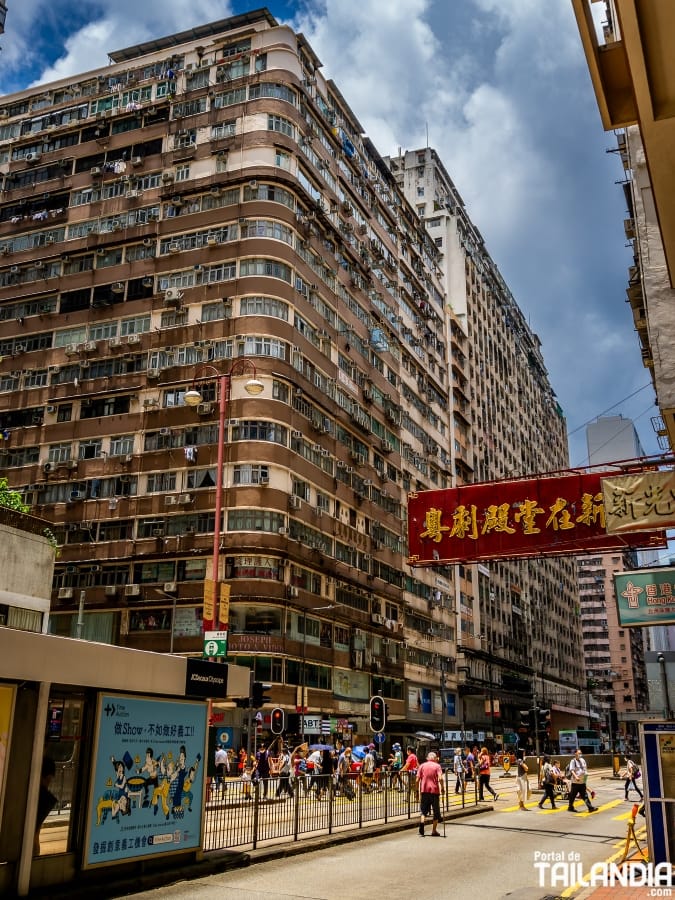 Recorriendo las calles de Hong Kong en north point