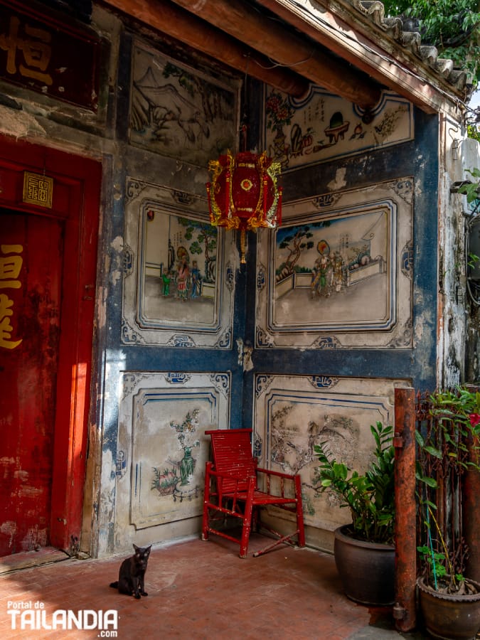 So Heng Tai Mansion en Talad Noi de Bangkok
