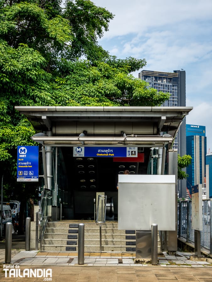 Transporte público en la capital de Tailandia