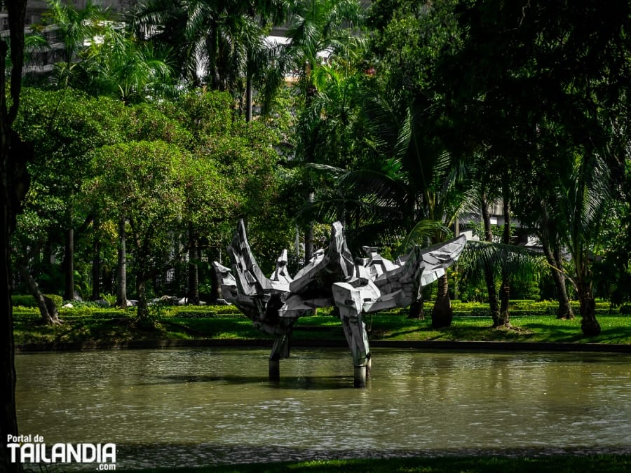 Escultura en Bangkok
