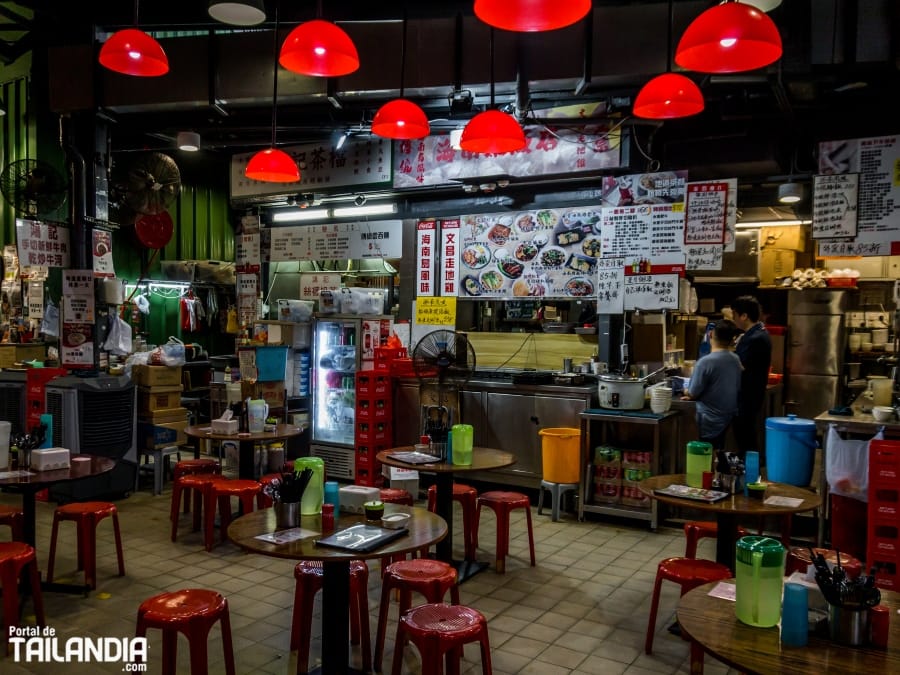 Mercados de comida callejera de Hong Kong