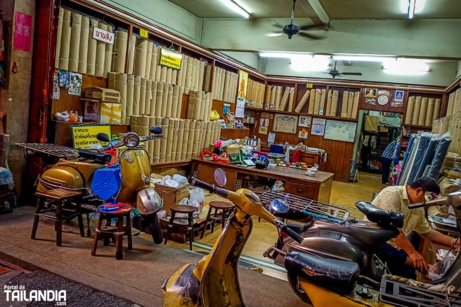 Tiendas de proveedores en Bangkok