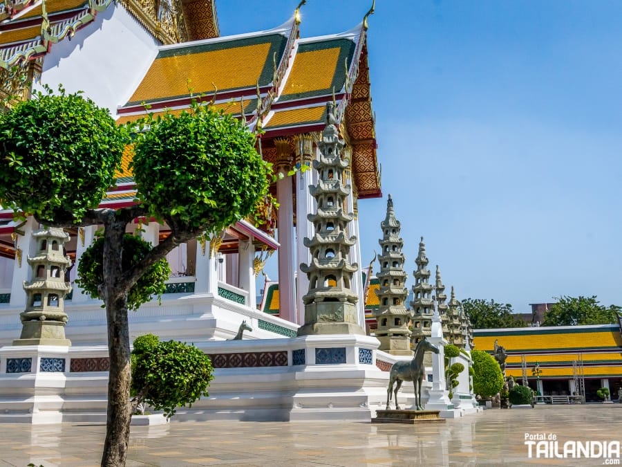 Conociendo el templo Wat Suthat de Bangkok