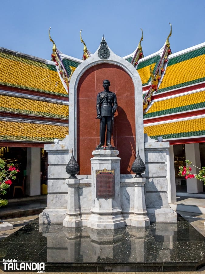 Figura de Rama I rey de Tailandia