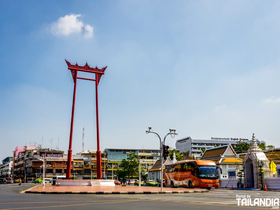 Giant Swing, el columpio gigante de Bangkok