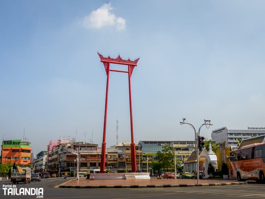 Icónico Giant Swing de Bangkok