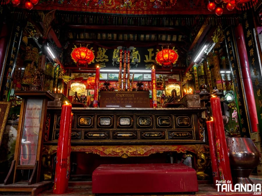 Kuan U Shrine un secreto de Bangkok