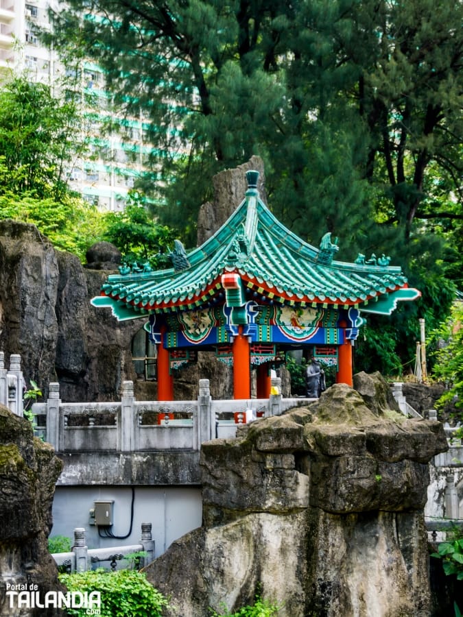 Explorando el jardín good wish garden de Hong Kong