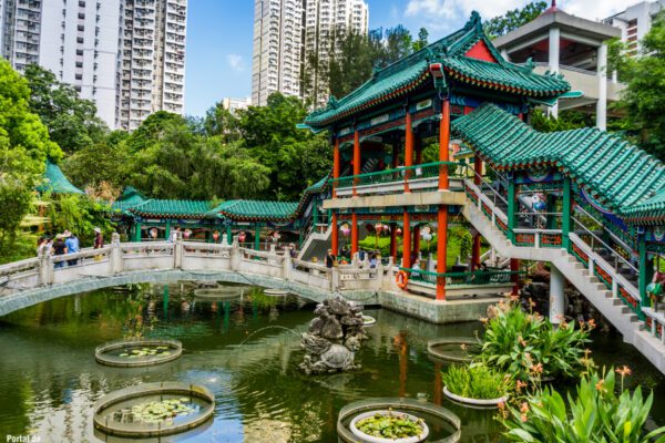 Good Wish Garden, el jardín de los buenos deseos en Hong Kong