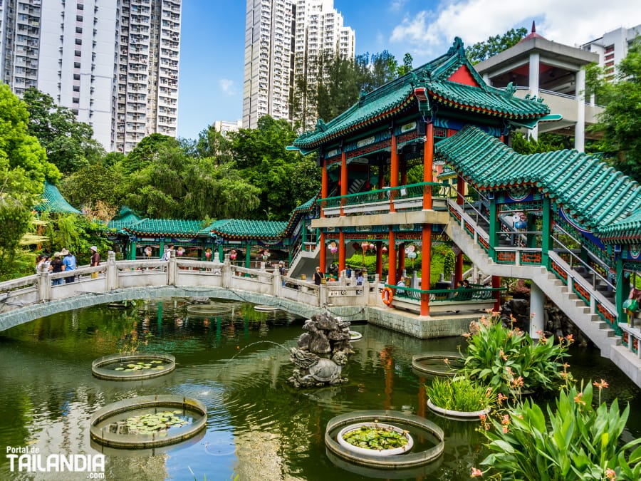 Good Wish Garden, el jardín de los buenos deseos en Hong Kong