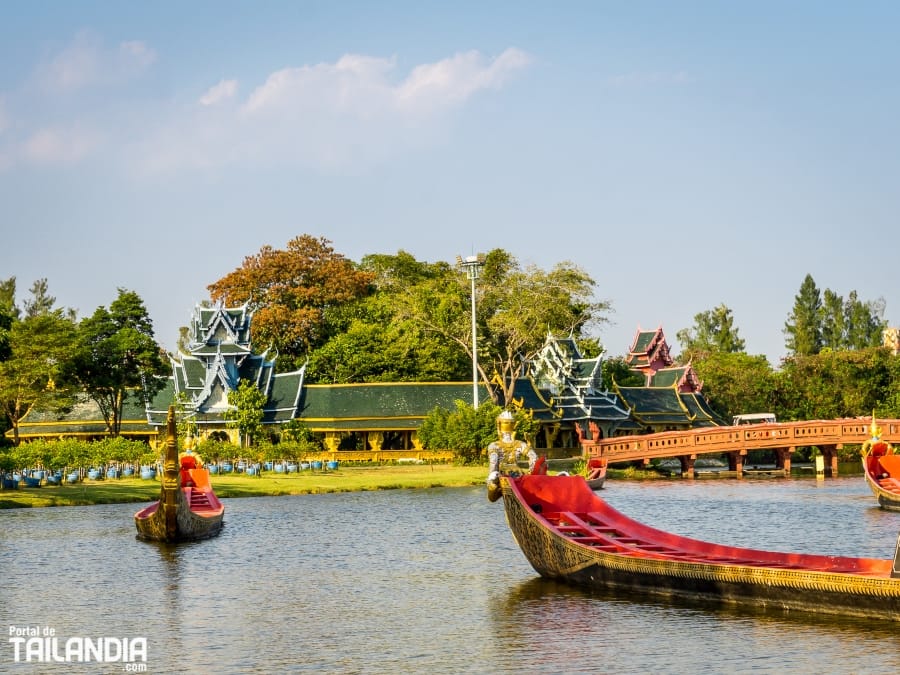 Fotografiando la recreación de las barcazas reales