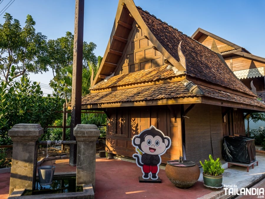 Explorando el old market town de Tailandia