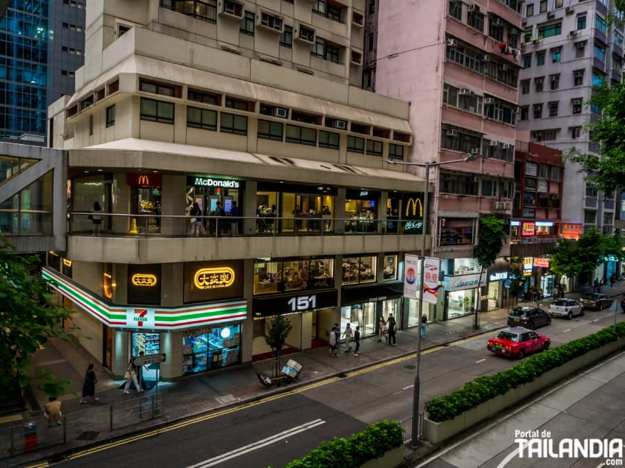 Visitando las calles de Wan Chai en Hong Kong