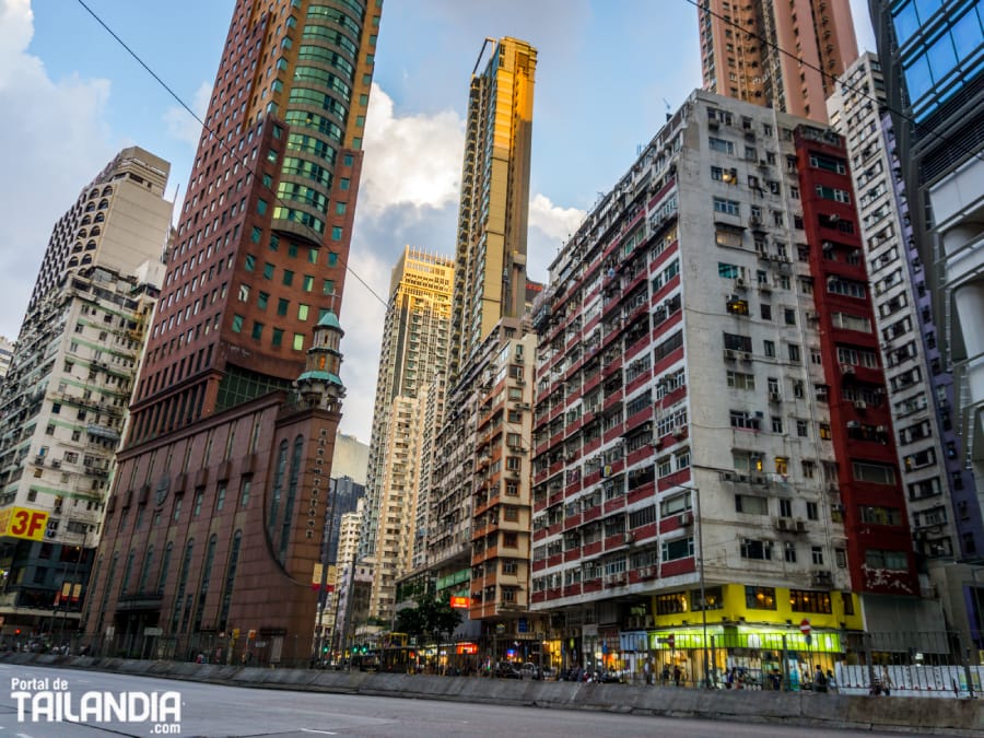 Wan Chai modernidad y vida local en la isla de Hong Kong