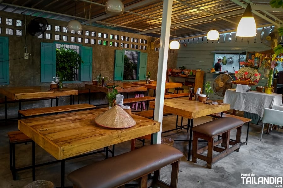 Comedor DaraDalay del norte de Tailandia en Bangkok