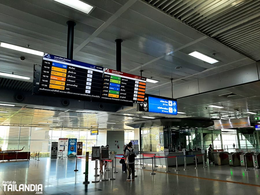 Recorridos de larga distancia desde Bangkok